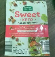 Mängden socker i Sweet keto salad topping