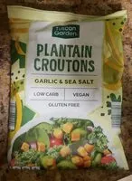 Mängden socker i Plantain Croutons