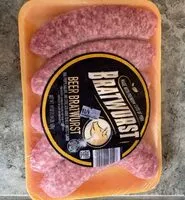 Mängden socker i Beer Bratwurst