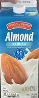 Mängden socker i Almond milk vanilla