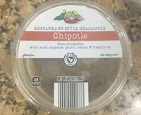 Mängden socker i Restaurant-style guacamole Chipotle