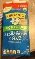 Mängden socker i Simply nature organic reduced fat milk lactose-free