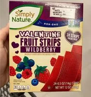 Mängden socker i Fruit Strips