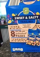 Mängden socker i Sweet and salty trail mix
