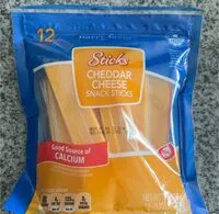 Mängden socker i Sticks cheddar cheese