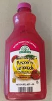 Mängden socker i Homestyle raspberry lemonade
