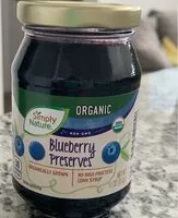 Mängden socker i Blueberry preserves