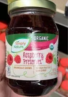 Mängden socker i Rasberry preserves