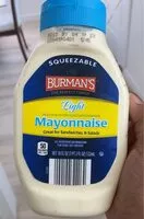 Mängden socker i Burman’s light mayonnaise