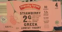 Mängden socker i strawberry greek lowfat yogurt