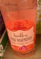 Mängden socker i Sparkiling pink raspberry french soda