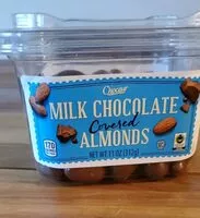 Mängden socker i Milk chocolate covered Almonds