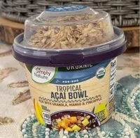 Mängden socker i Tropical Acaí Bowl