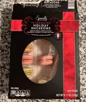 Mängden socker i Holiday Macaroons