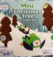 Mängden socker i Mint christmas tree ice cream bars