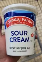 Mängden socker i Sour cream