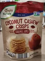 Mängden socker i Coconut Cashew Crisps Caramel Apple