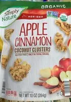Mängden socker i Apple cinnamon coconut clusters