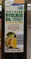 Mängden socker i Avocado oil infused with lemon