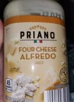 Mängden socker i priano four cheese alfredo sauce