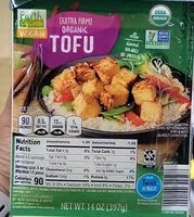 Mängden socker i Extra Firm Tofu