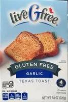 Mängden socker i Gluten Free Garlic Toast