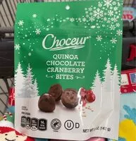 Mängden socker i Quinoa chocolate cranberry bites