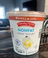 Mängden socker i Nonfat Vanilla Greek Yogurt