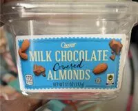 Mängden socker i Milk Chocolate covered Almonds