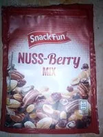 Mängden socker i NUT-Berry Mix