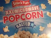 Mängden socker i XXL microwave popcorn saltes