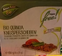 Mängden socker i Bio Knusperscheiben Quinoa