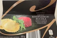 Mängden socker i Tortellini a la viande de boeuf et a la roquette