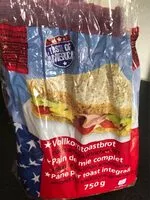 Mängden socker i Vollkorntoastbrot