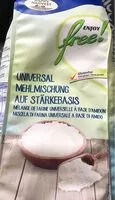 Mängden socker i Melange de farine universelle sans gluten