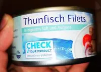 Mängden socker i Thunfisch in eigenem Saft