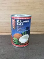 Mängden socker i Kokosnuss Milch