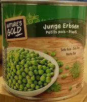 Mängden socker i Junge Erbsen