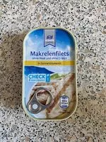 Mängden socker i Makrelenfilet in Sonnenblumenöl