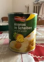 Mängden socker i Ananas en tranche