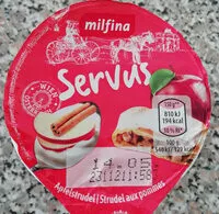 Mängden socker i Servus Strudel aux pommes