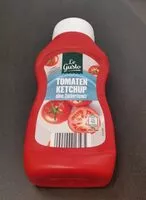 Mängden socker i Tomaten Ketchup ohne Zuckerzusatz