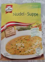 Mängden socker i Suppe mit Nudeln