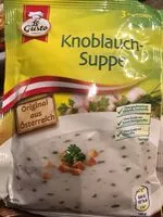 Mängden socker i Knoblauchcreme Suppe