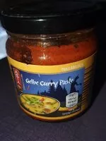 Mängden socker i Gelbe curry paste