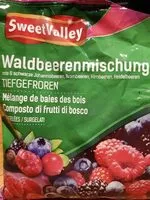 Mängden socker i Melange de baies des bois
