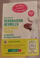 Mängden socker i Bergbauern Heumilch Sennkäse natur