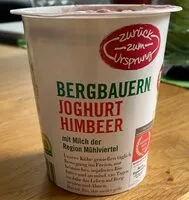 Mängden socker i Bergbauern Joghurt Himbeer