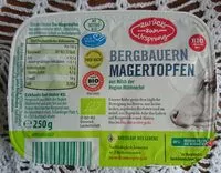 Mängden socker i Bergbauern Magertopfen