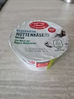 Mängden socker i Bergbauern Hüttenkäse Natur 10%